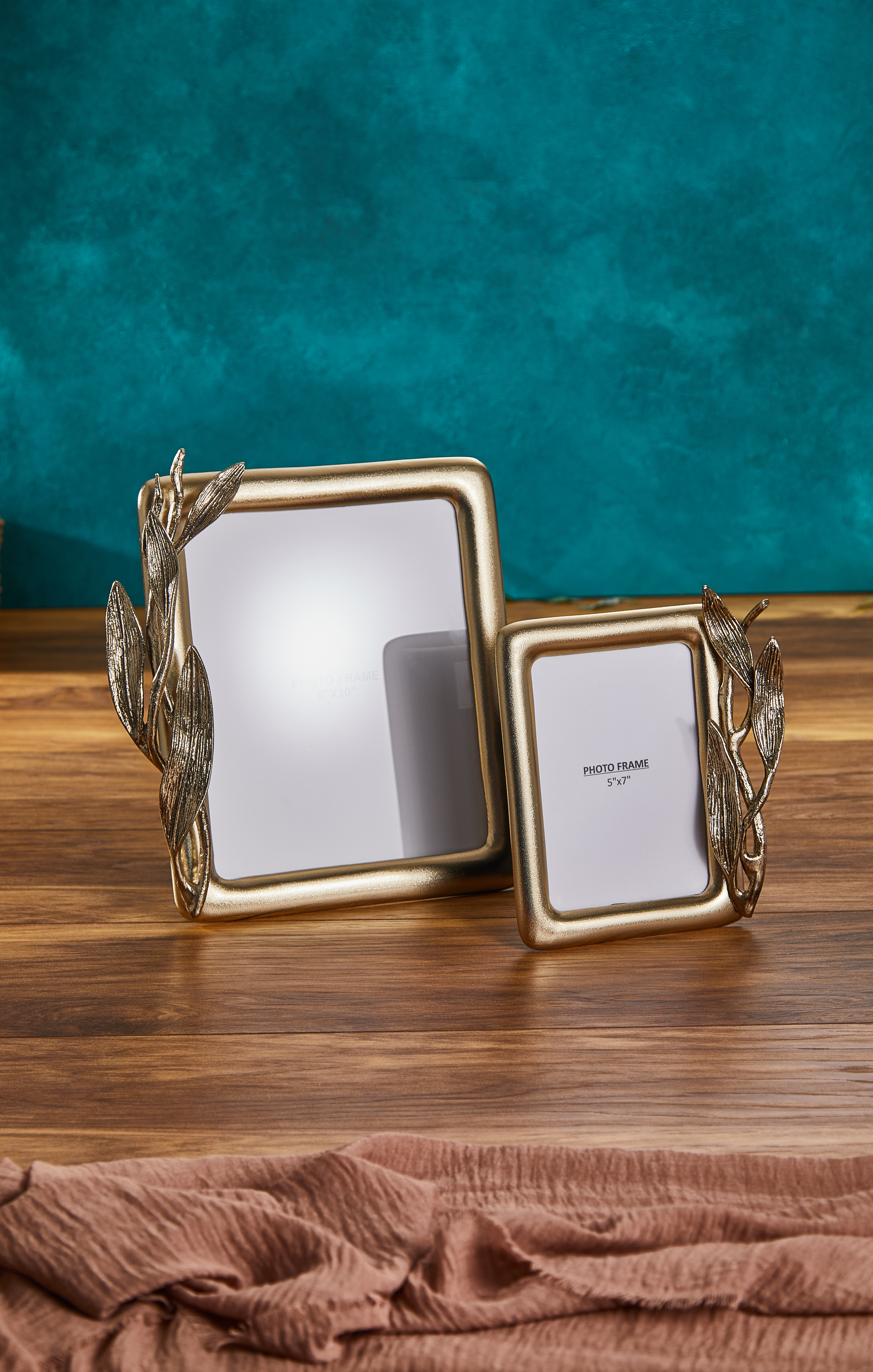 Cornella Leaf Antik Gold Çerçeve Büyük